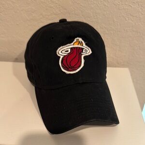 Black Miami Heat Cap